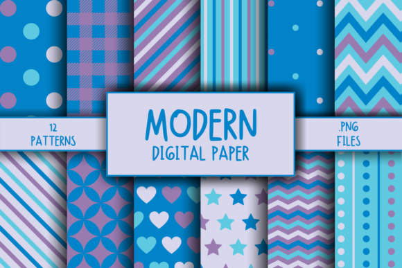 Download Modern Pattern Digital Paper - Modern pattern Collection