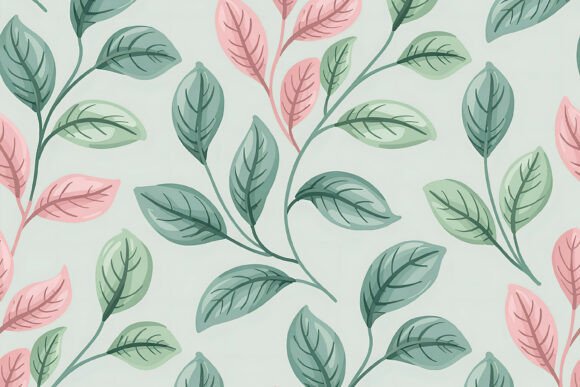 Download Dusty Rose and Tan Botanical Print - Botanical Collection