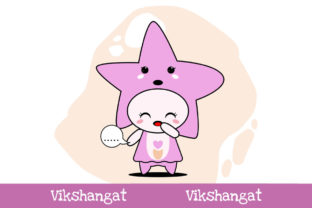 Download Cute Sea Star Character Vector Mascot - Sea star Collection