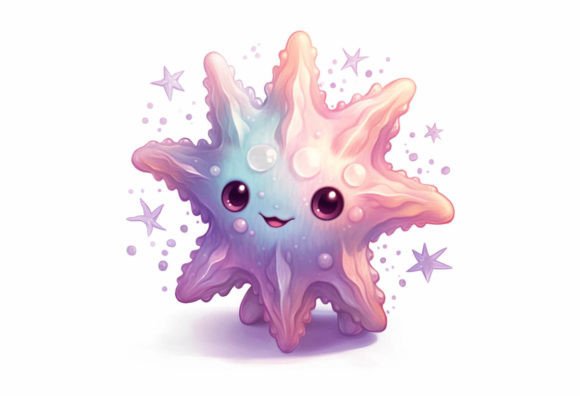 Download Sea Star Kawaii Animal - Sea star Collection