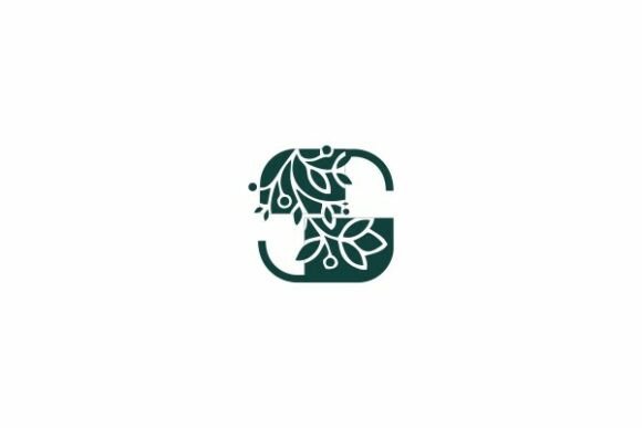 Download Floral Letter S Botanical Monogram Logo - Botanical Collection